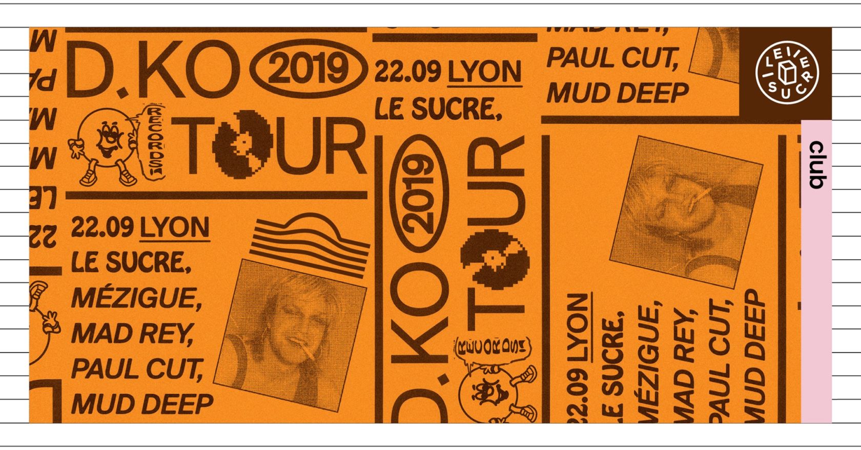 S. society x D.KO Tour : Mézigue, Mad Rey, Paul Cut, Mud Deep