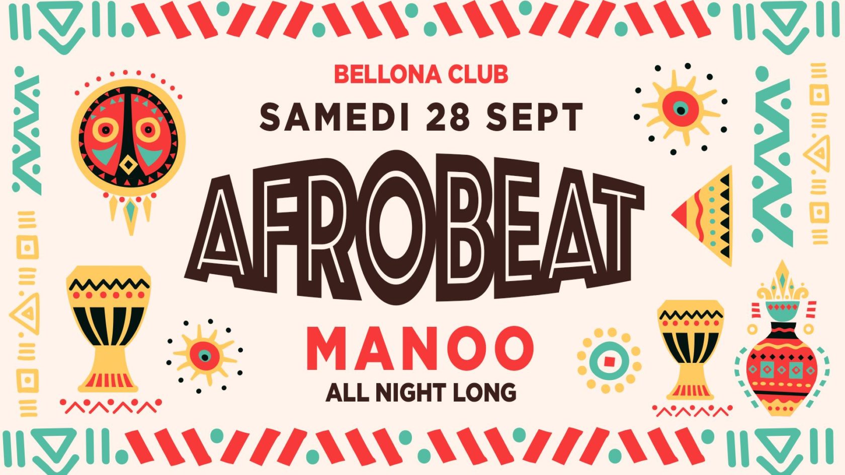 Afrobeat avec Manoo all night long